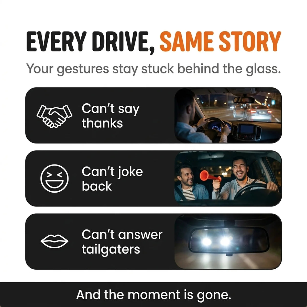 Gestly Hand™ – LED Car Gesture Light