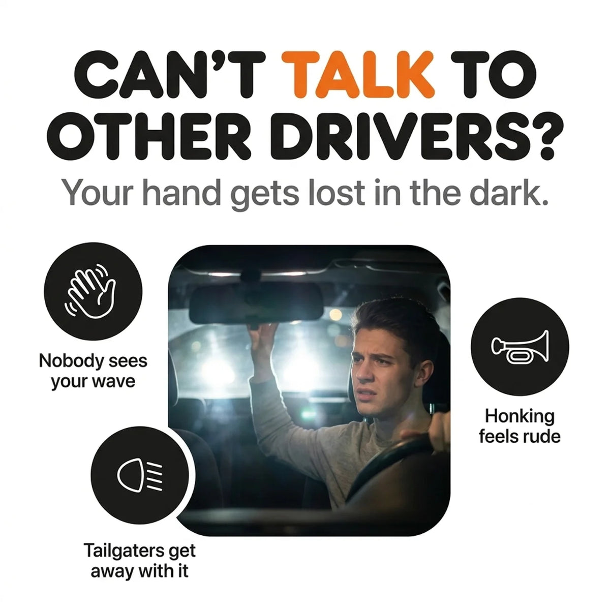Gestly Hand™ – LED Car Gesture Light